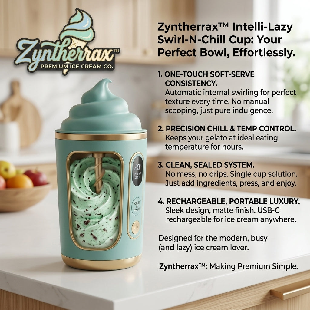 Zyntherrax™ Intelli-Lazy Swirl-N-Chill Cup